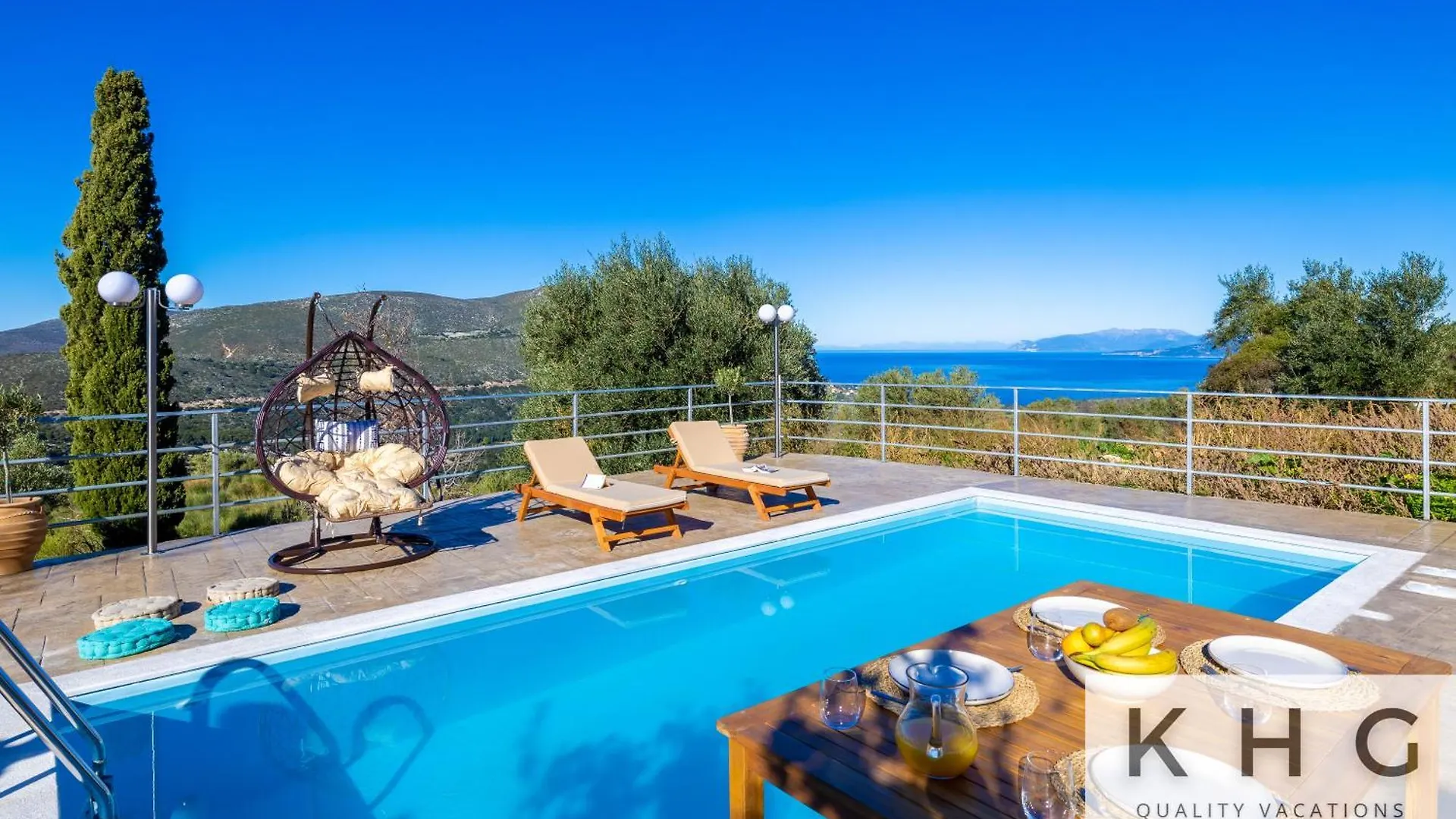 Kaktos Villa location